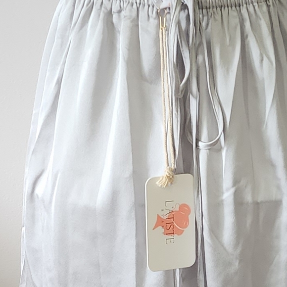 Boutique 1861 dress size M dove grey - Picture 3 of 3